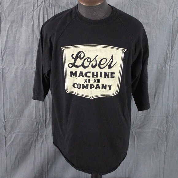 Skateboard Shirt - Loser Machine 3/4 Sleeve - Men's Extra-Large - Picture 1 of 7